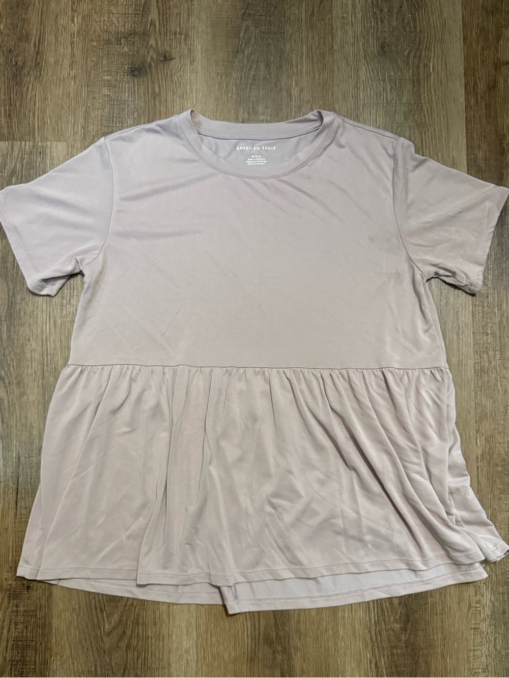 American Eagle Ruffle Top